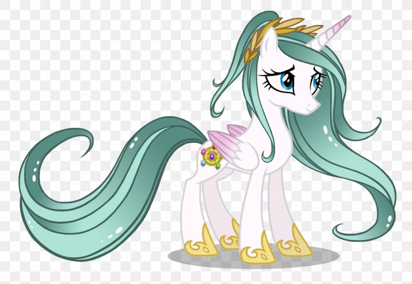 Princess Celestia Pony Twilight Sparkle Rarity Princess Luna, PNG, 1100x758px, Watercolor, Cartoon, Flower, Frame, Heart Download Free