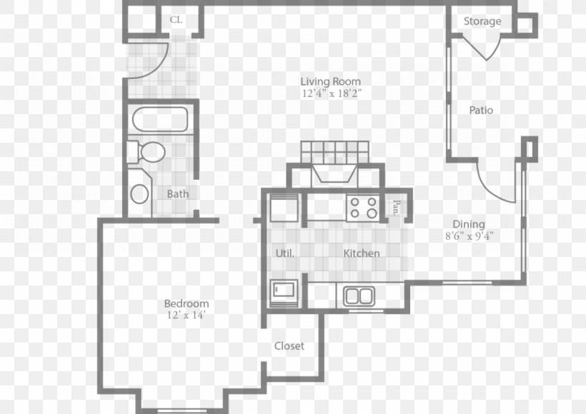 The Renaissance At Norman Apartments Crowne Oaks Circle Jamestown Floor Plan, PNG, 1180x836px, Apartment, Area, Bedroom, Black And White, Diagram Download Free