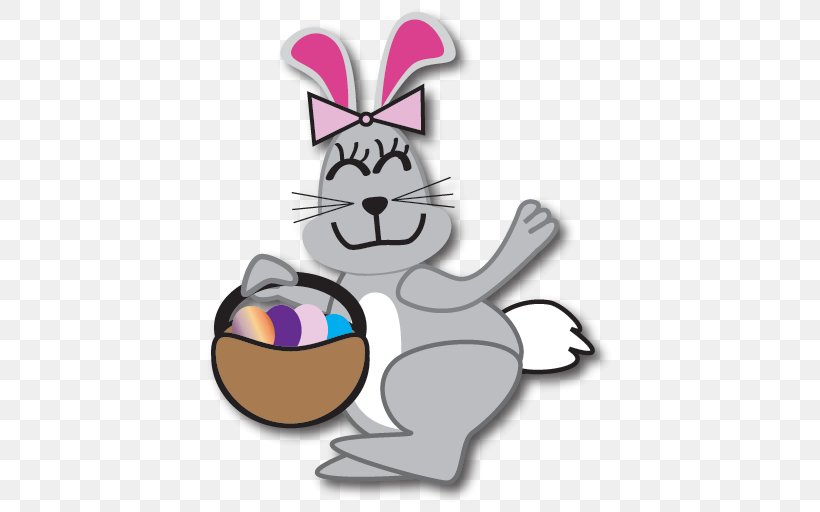 Easter Bunny Whiskers Clip Art, PNG, 512x512px, Easter Bunny, Easter, Mammal, Rabbit, Rabits And Hares Download Free