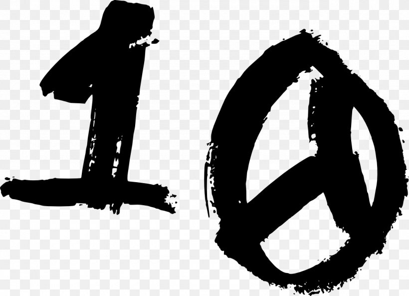 Symbol Graffiti Number, PNG, 1280x926px, Symbol, Black And White, Brand, Graffiti, Logo Download Free