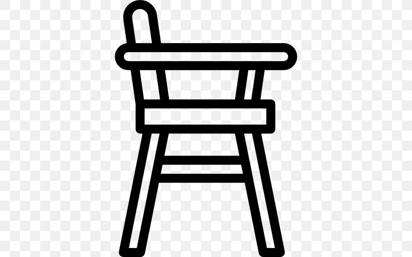 High Chairs & Booster Seats Child, PNG, 512x512px, High Chairs Booster Seats, Baby Toddler Car Seats, Bedroom, Black And White, Chair Download Free