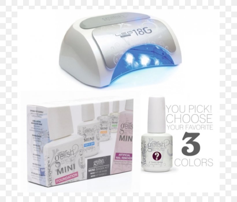 Light Gel Nails Gelish Harmony Complete Gel Starter Kit Gelish Soak-Off Gel Polish LED Lamp, PNG, 700x700px, Light, Blacklight, Gel Nails, Gelish Soakoff Gel Polish, Lamp Download Free