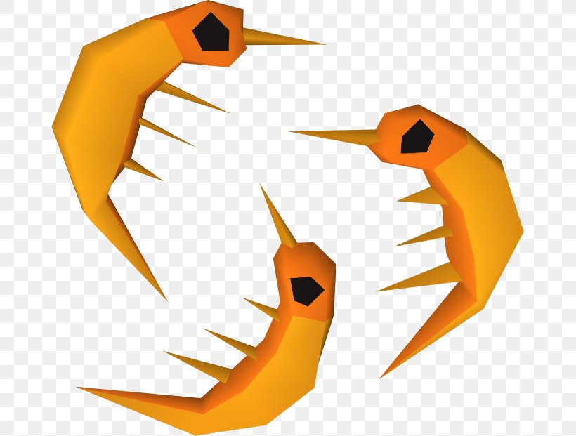 Old School RuneScape Lobster Shrimp Prawn Cracker, PNG, 673x621px, Runescape, Art, Beak, Bird, Cooking Download Free