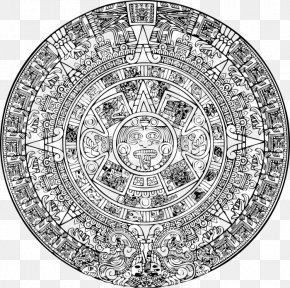 Aztec Empire Maya Civilization Aztec Calendar Stone Mayan Calendar, PNG ...