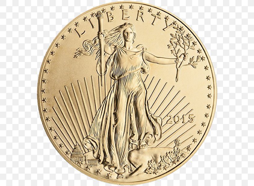 Bullion Coin American Gold Eagle Gold Coin, PNG, 600x600px, Bullion Coin, American Buffalo, American Gold Eagle, Bullion, Coin Download Free