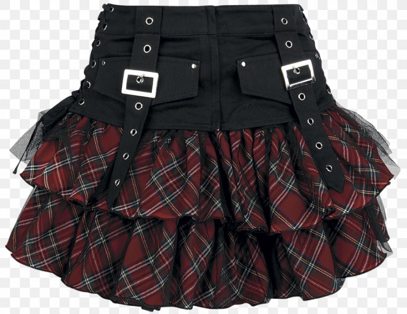 Tartan Kilt Skirt Goth Subculture Clothing, PNG, 900x695px, Tartan, Belt, Black, Boot, Clothing Download Free