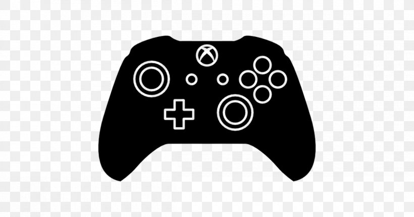 Xbox 360 Controller Xbox One Controller Video Game, PNG, 1200x630px, Xbox 360 Controller, All Xbox Accessory, Black, Black And White, Decal Download Free