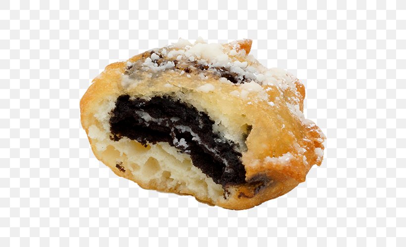 Deep Fried Oreo Bavarian Cream Pain Au Chocolat Mince Pie, PNG, 500x500px, Deep Fried Oreo, Baked Goods, Bavarian Cream, Biscuits, Cookies And Cream Download Free