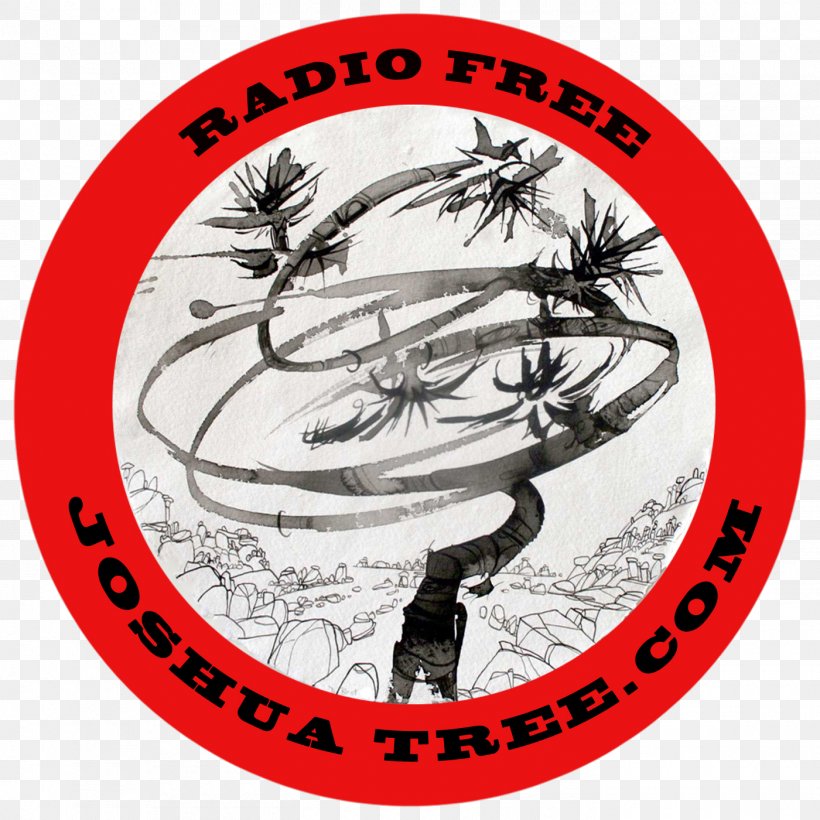 Joshua Tree National Park Logo Radio Recreation Font, PNG, 1400x1400px, Joshua Tree National Park, Black And White, Label, Logo, Radio Download Free