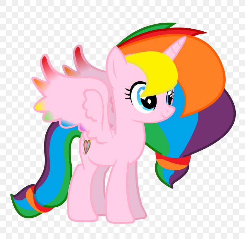 My Little Pony Winged Unicorn Rainbow, PNG, 760x800px, Watercolor, Cartoon, Flower, Frame, Heart Download Free
