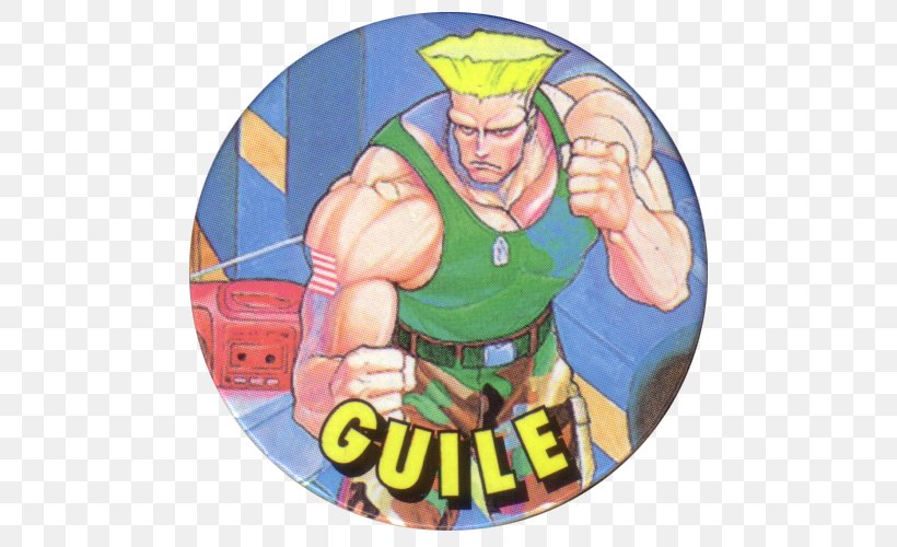 Street Fighter II: The World Warrior Guile Capcom Video Game, PNG, 500x500px, Street Fighter Ii The World Warrior, Art, Capcom, Fictional Character, Game Download Free