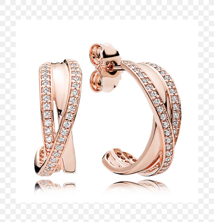 Shining Diva Fashion 18k Rose Gold Plated Latest Fancy Stylish Zircon  Copper Bali Earrings for Women and Girls 12841er  Amazonin Fashion