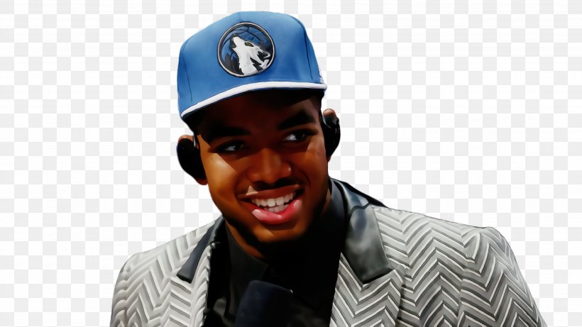 Karl-Anthony Towns, PNG, 2664x1500px, Watercolor, Baseball Cap, Basketball, Batting Helmet, Cap Download Free