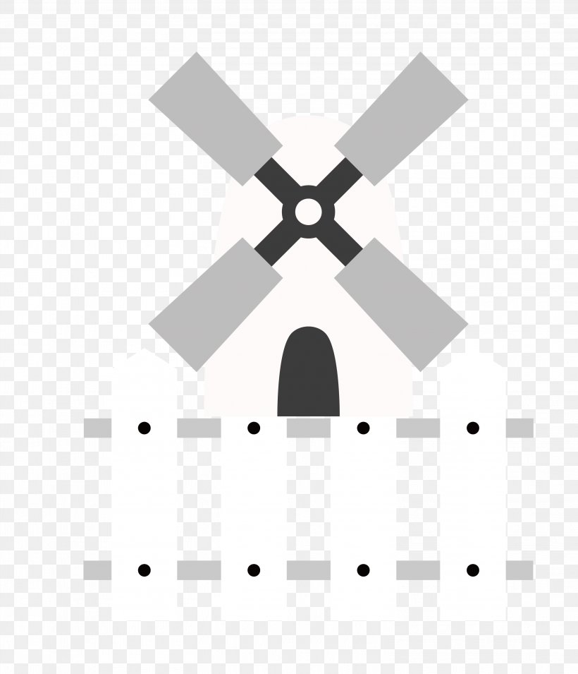 Netherlands Windmill Icon, PNG, 3024x3524px, Netherlands, Black, Black And White, Brand, Diagram Download Free