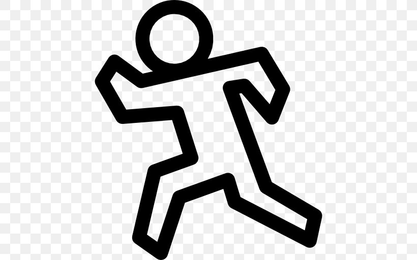 Outline Of Running, PNG, 512x512px, Running, Area, Black And White, Brand, Jogging Download Free