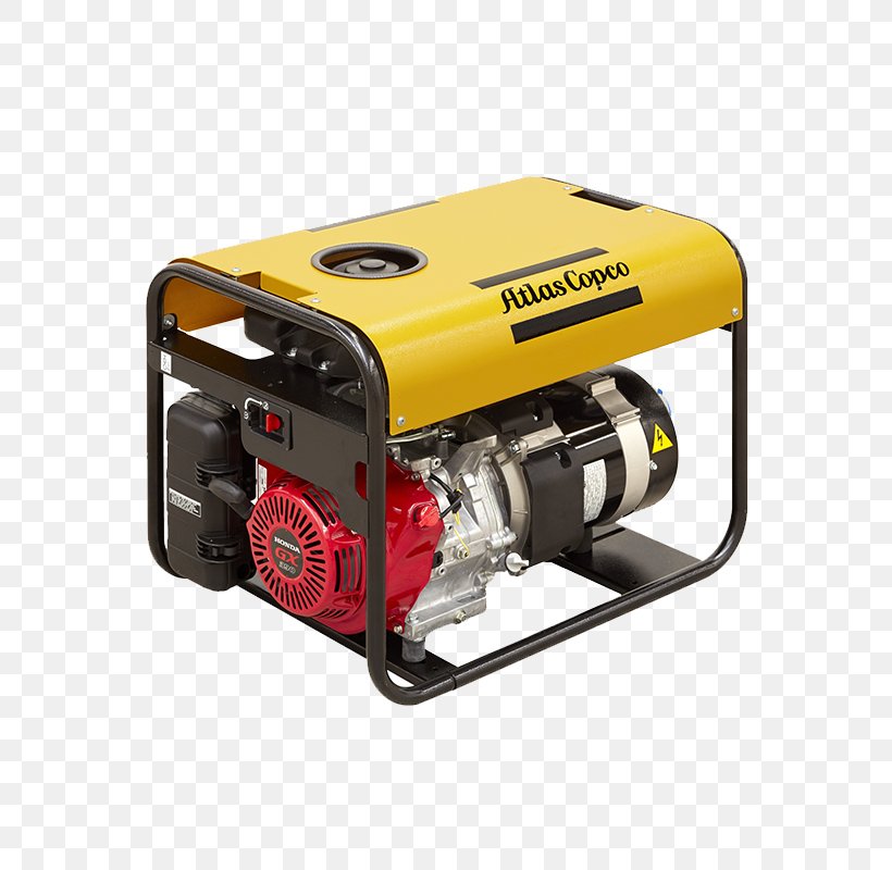 Engine-generator Electric Generator Atlas Copco Power Volt-ampere, PNG, 800x800px, Enginegenerator, Aggregaat, Atlas Copco, Electric Generator, Emergency Power System Download Free