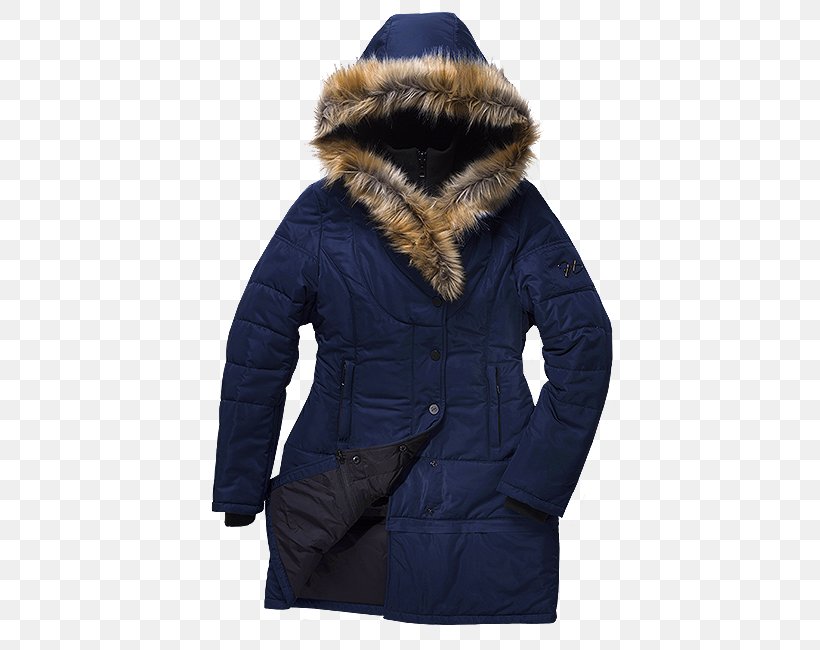 Overcoat Parka Jacket Scarf, PNG, 500x650px, Overcoat, Coat, Cobalt, Cobalt Blue, Fur Download Free