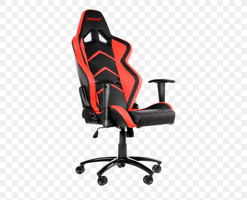 Gaming Chair Office & Desk Chairs Swivel Chair Furniture, PNG, 666x666px, Gaming Chair, Akracing, Black, Chair, Comfort Download Free