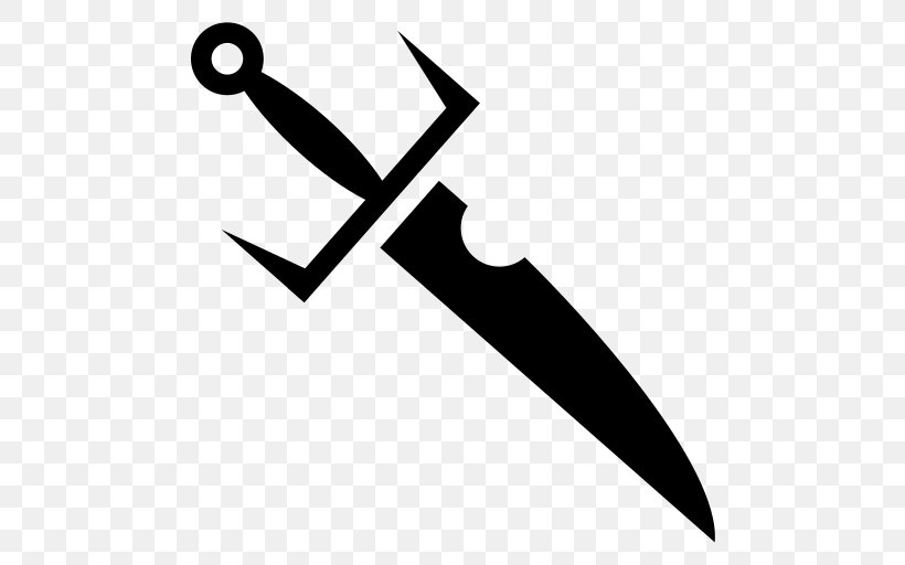 Throwing Knife Dagger, PNG, 512x512px, Throwing Knife, Black And White, Cold Weapon, Dagger, Knife Download Free