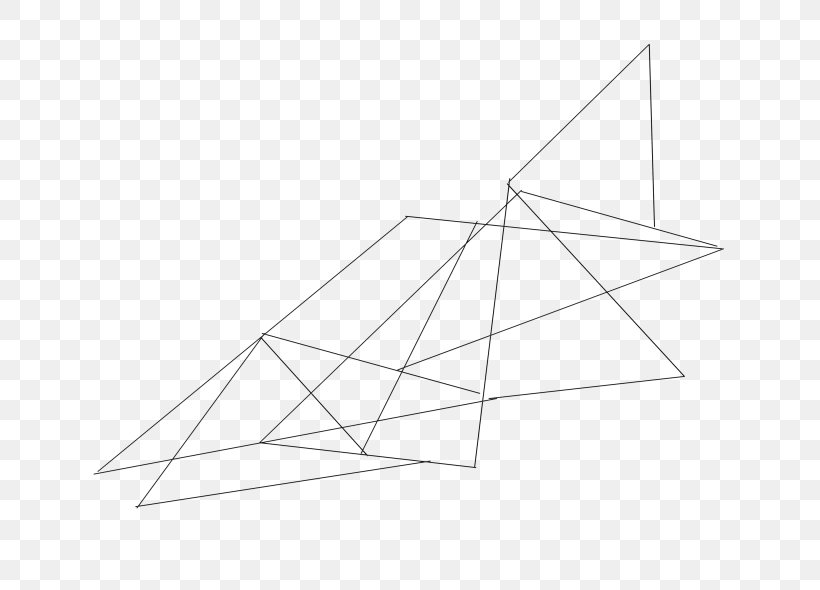 Triangle Drawing Point Area, PNG, 700x590px, Triangle, Area, Black And White, Diagram, Drawing Download Free