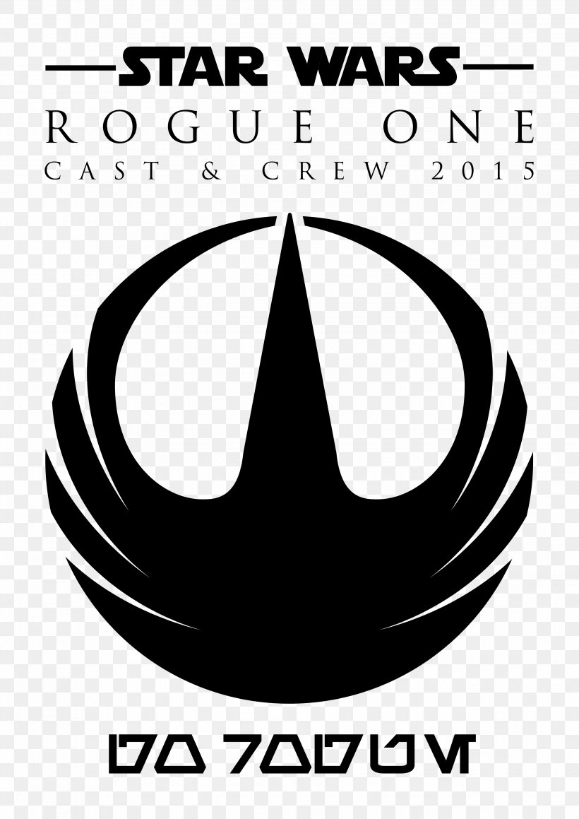 Anakin Skywalker Star Wars Logo Decal Jyn Erso, PNG, 3508x4961px, Anakin Skywalker, Area, Black And White, Brand, Bumper Sticker Download Free