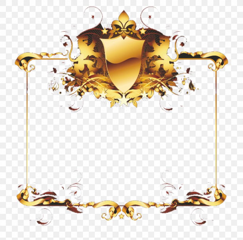 Download Icon, PNG, 1014x1000px, Gold Frame, Gold, Yellow Download Free