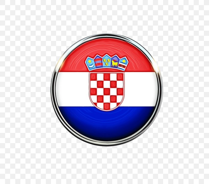 Flag Of Croatia National Flag Free Croatia, PNG, 720x720px, Flag Of Croatia, Country, Crest, Croatia, Emblem Download Free