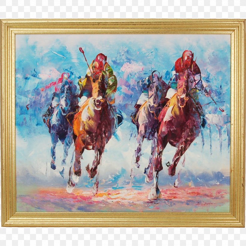 Horse Racing Watercolor Painting Art, PNG, 1360x1360px, Horse, Abstract Art, Art, Artwork, Horse Like Mammal Download Free