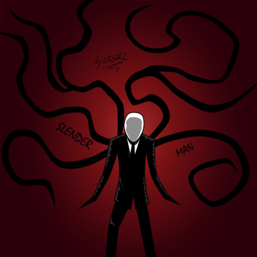 Slender: The Eight Pages Slenderman Yu-Gi-Oh! Trading Card Game DeviantArt Creepypasta, PNG, 894x894px, Watercolor, Cartoon, Flower, Frame, Heart Download Free