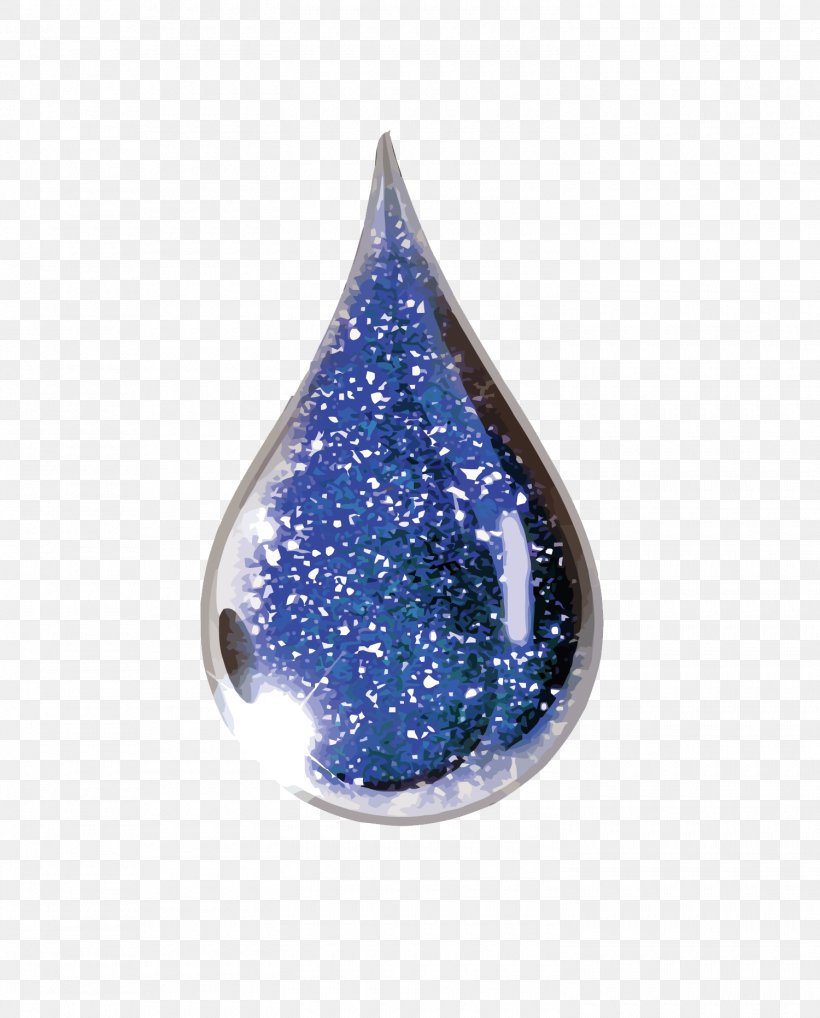 Blue Drop Water, PNG, 1500x1864px, Blue, Christmas Ornament, Cobalt Blue, Drop, Glitter Download Free