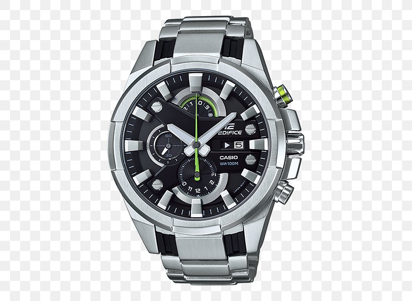 Casio Edifice Chronograph Stopwatch, PNG, 500x600px, Casio Edifice, Bracelet, Brand, Casio, Chronograph Download Free