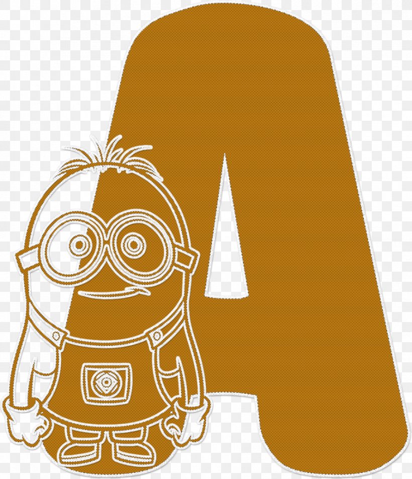 Minions Alphabet Letter Despicable Me Font, PNG, 888x1031px, Minions, Alphabet, Despicable Me, Despicable Me 2, Drawing Download Free