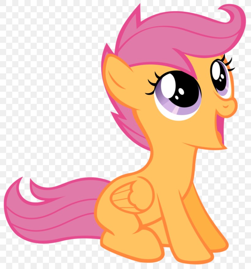 Pony Scootaloo DeviantArt Horse Babs Seed, PNG, 811x880px, Watercolor, Cartoon, Flower, Frame, Heart Download Free
