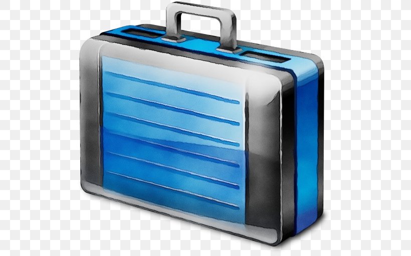 Suitcase Baggage Hand Luggage Briefcase Luggage And Bags, PNG, 512x512px, Watercolor, Bag, Baggage, Briefcase, Business Bag Download Free
