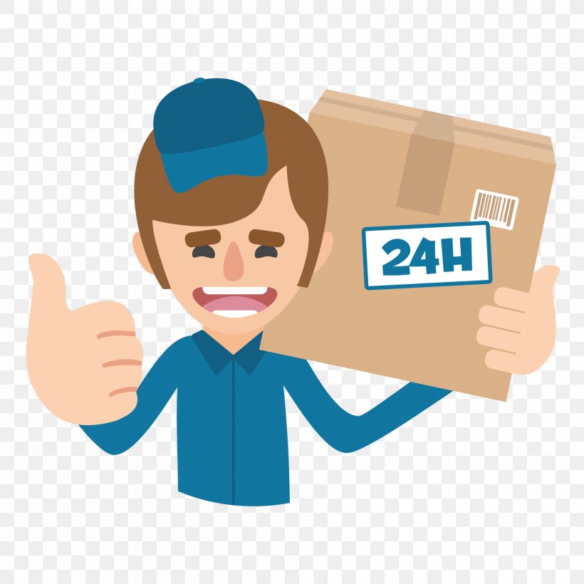 Delivery Courier DHL EXPRESS Service E-commerce, PNG, 2000x2000px, Delivery, Brand, Cargo, Cartoon, Communication Download Free