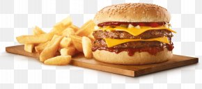 Burger King - French Fries Cheeseburger Hamburger Air Fryer Food PNG