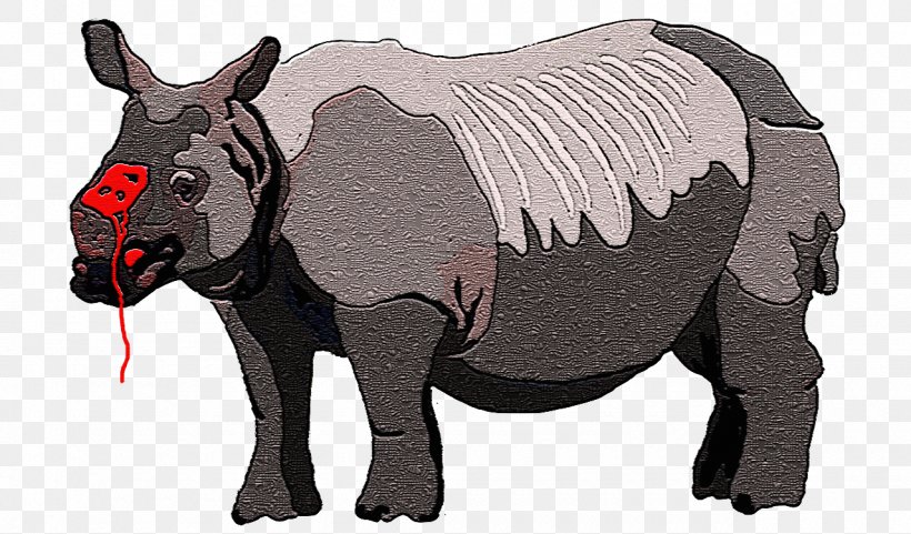 Javan Rhinoceros Horn Pig Poaching, PNG, 1280x751px, Rhinoceros, Animal, Animal Figure, Cattle Like Mammal, Donkey Download Free