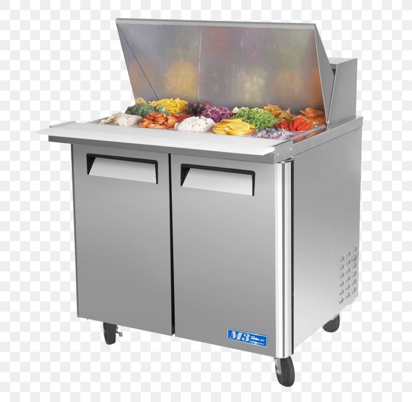 Table Refrigeration Refrigerator Buffet Stainless Steel, PNG, 800x800px, Table, Air Dryer, Buffet, Door, Food Download Free