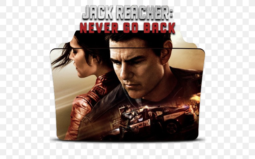 Tom Cruise Cobie Smulders Jack Reacher: Never Go Back Film, PNG, 512x512px, Tom Cruise, Action Film, Album Cover, Cinema, Cobie Smulders Download Free