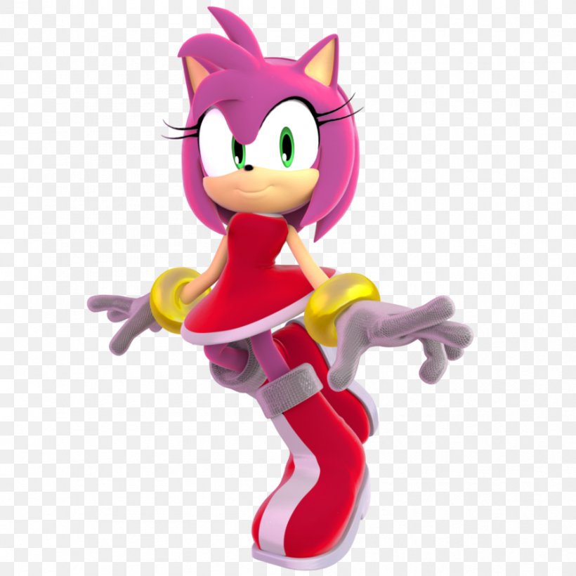 Amy Rose Espio The Chameleon Knuckles The Echidna Sonic Runners DeviantArt, PNG, 894x894px, 3d Computer Graphics, 3d Modeling, Amy Rose, Animal Figure, Art Download Free
