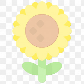 Autumn Fall Season Flat Icon Watercolor PNG