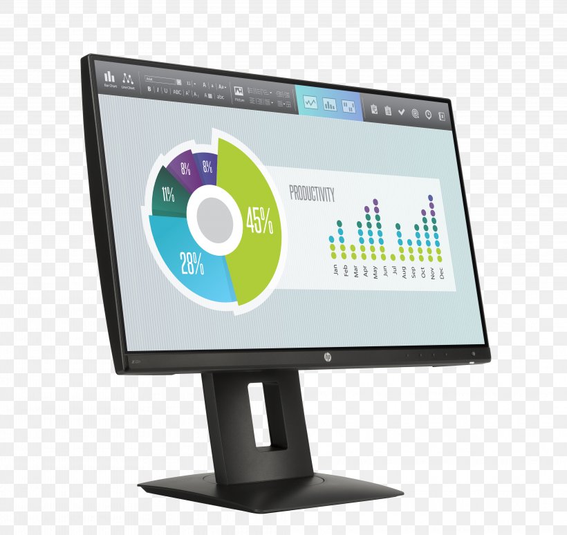 Computer Monitors IPS Panel Hewlett-Packard Liquid-crystal Display LED-backlit LCD, PNG, 4051x3826px, Computer Monitors, Backlight, Brand, Computer, Computer Monitor Download Free