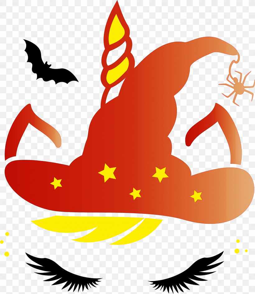 Halloween Unicorn, PNG, 2599x3000px, Halloween Unicorn, Witch Hat Download Free