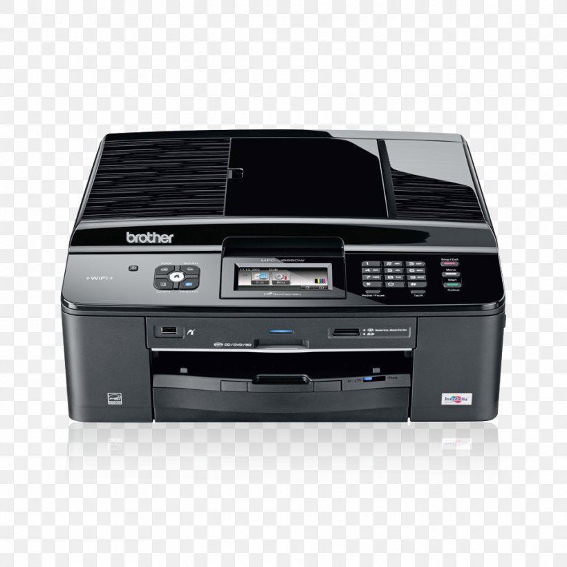 Multi-function Printer Brother Industries Inkjet Printing, PNG, 960x960px, Multifunction Printer, Apparaat, Audio Receiver, Automatic Document Feeder, Brother Industries Download Free