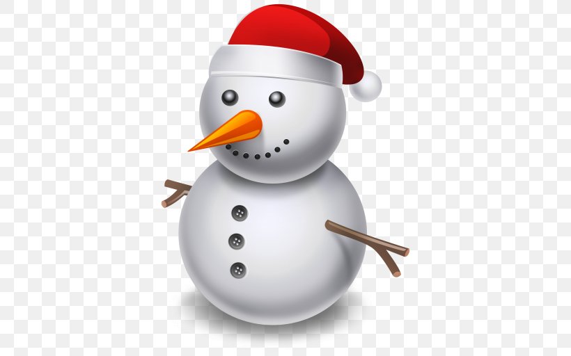 Santa Claus Christmas Snowman Hat Icon, PNG, 512x512px, Santa Claus, Beak, Cap, Christmas, Christmas Gift Download Free