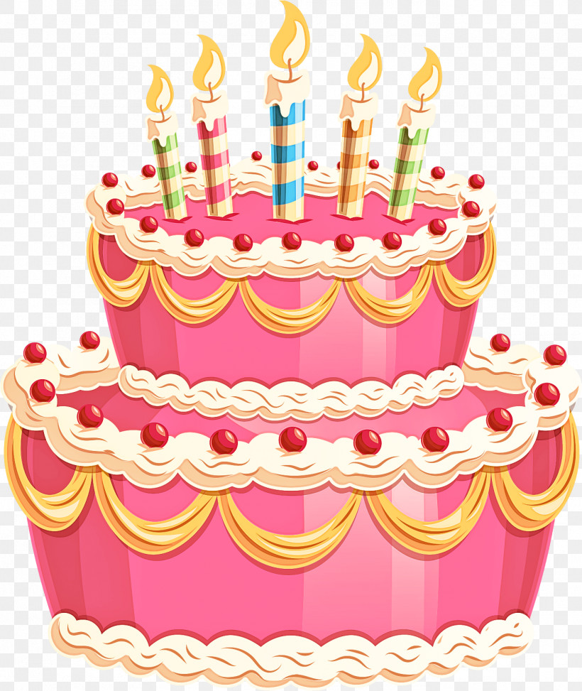Birthday Cake, PNG, 1363x1618px, Birthday Cake, Baked Goods, Baking, Birthday, Buttercream Download Free