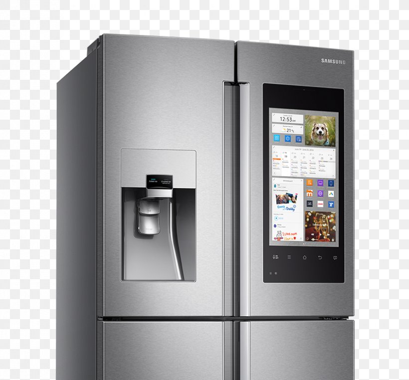 Internet Refrigerator Samsung Home Appliance Auto-defrost, PNG, 826x768px, Refrigerator, Autodefrost, Freezers, Home Appliance, Internet Refrigerator Download Free
