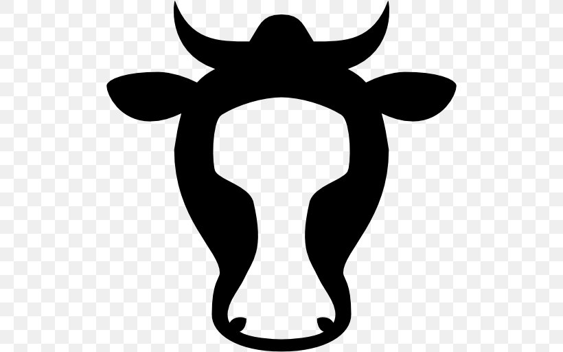 Texas Longhorn Beef Cattle, PNG, 512x512px, Texas Longhorn, Artwork, Beef Cattle, Black, Black And White Download Free