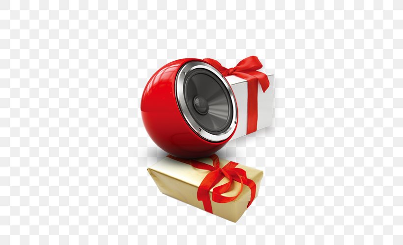 Christmas Gift Photography Loudspeaker, PNG, 500x500px, Christmas, Designer, Festival, Gift, Gratis Download Free
