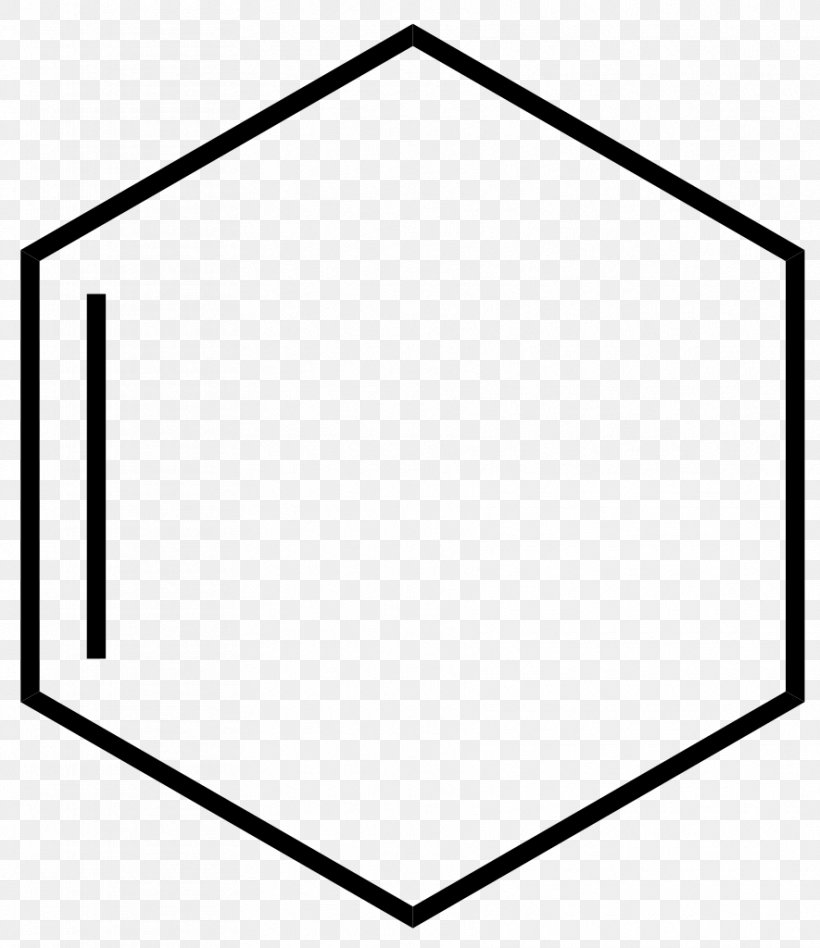 Cyclohexene Cycloalkene 1-Hexene Organic Chemistry, PNG, 885x1024px, Cyclohexene, Alkene, Area, Black, Black And White Download Free